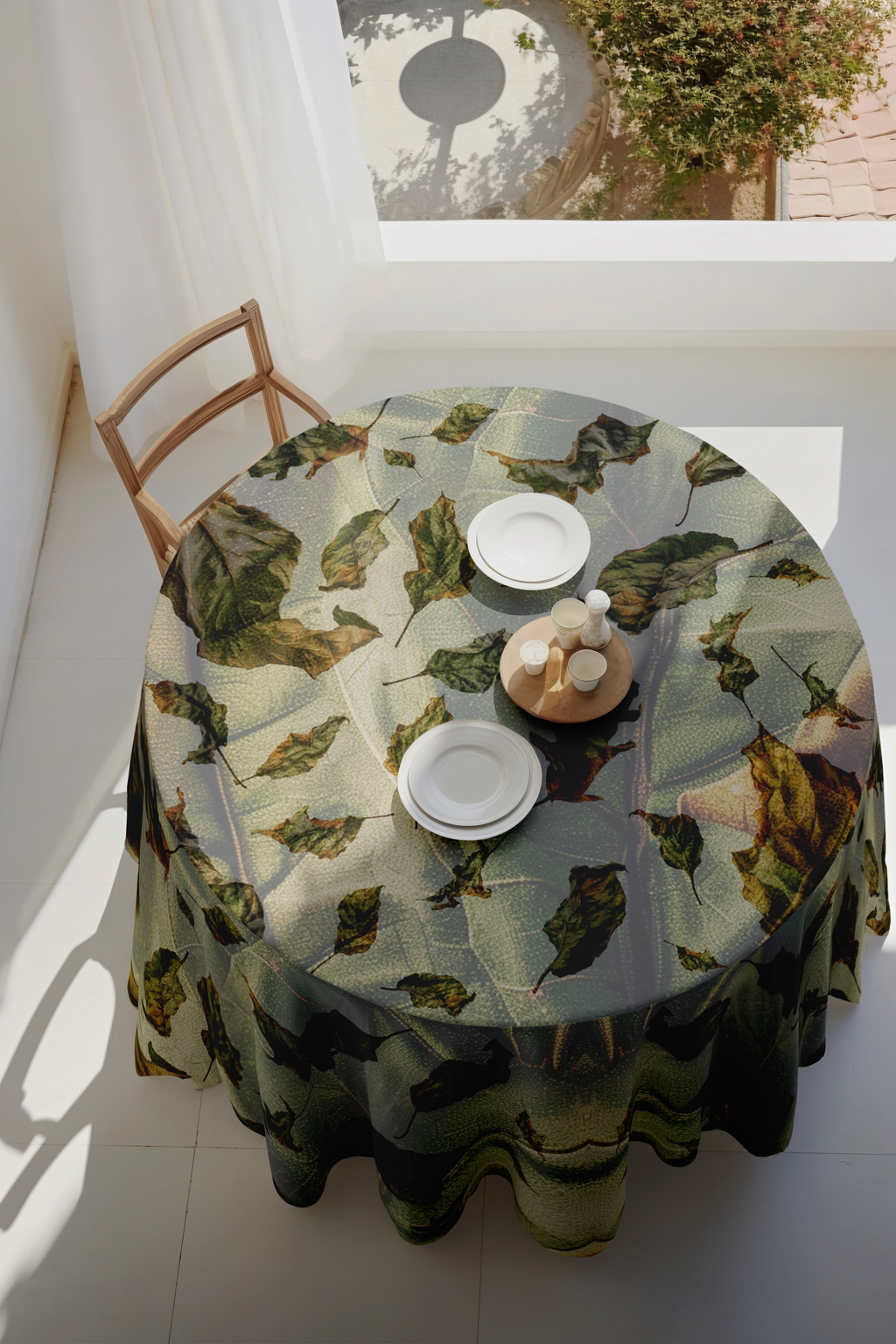 Tovaglia foglie autunnali