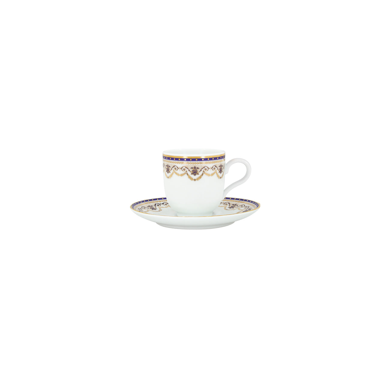 Tazza da caffè 11cl Antar + piattino 12cm Olympus