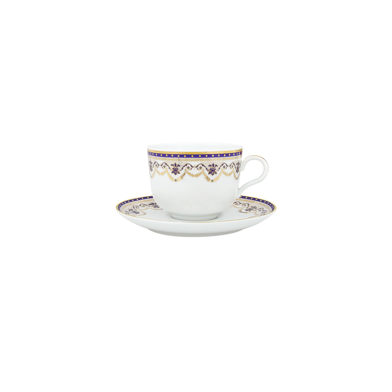 Tazza da tè 28cl Antar + piattino 15cm Olympus