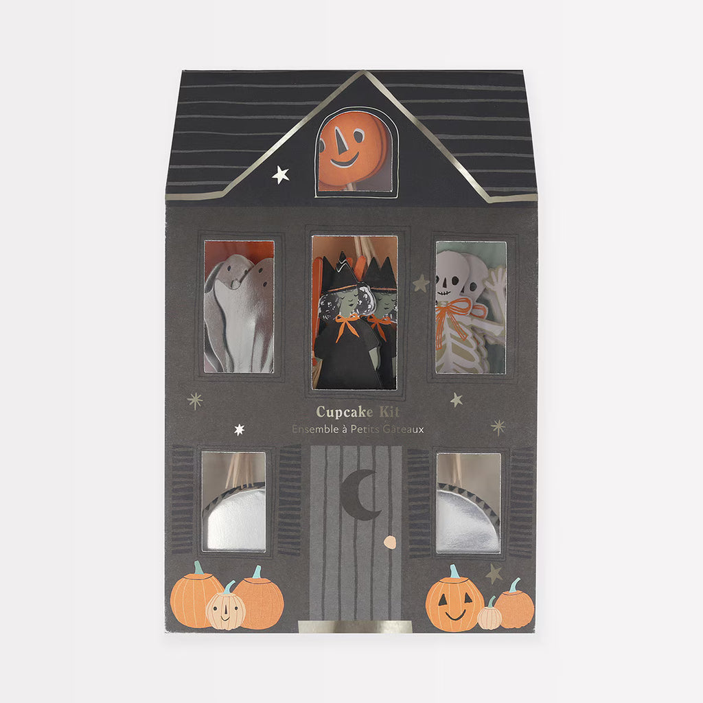 È Halloween! Kit per cupcake (x 24 decorazioni)