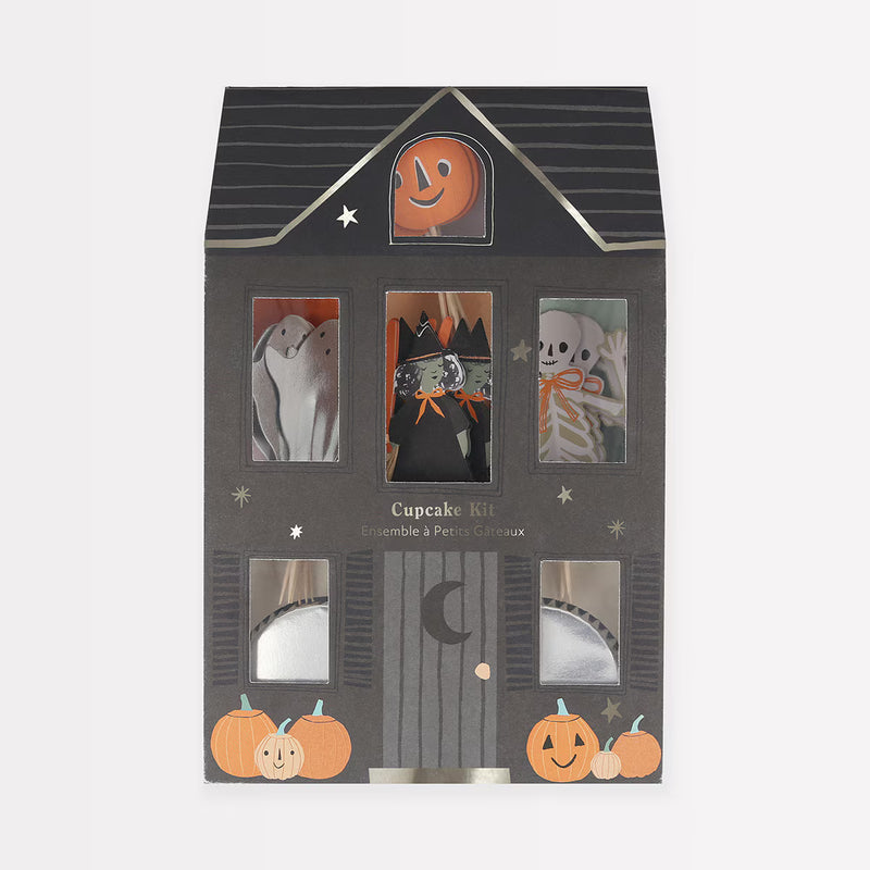 È Halloween! Kit per cupcake (x 24 decorazioni)