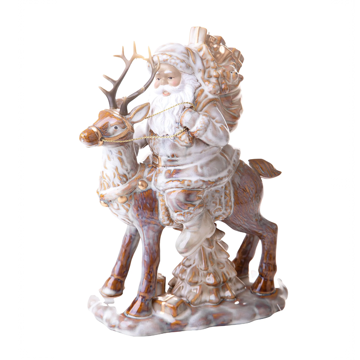 Babbo Natale con renna