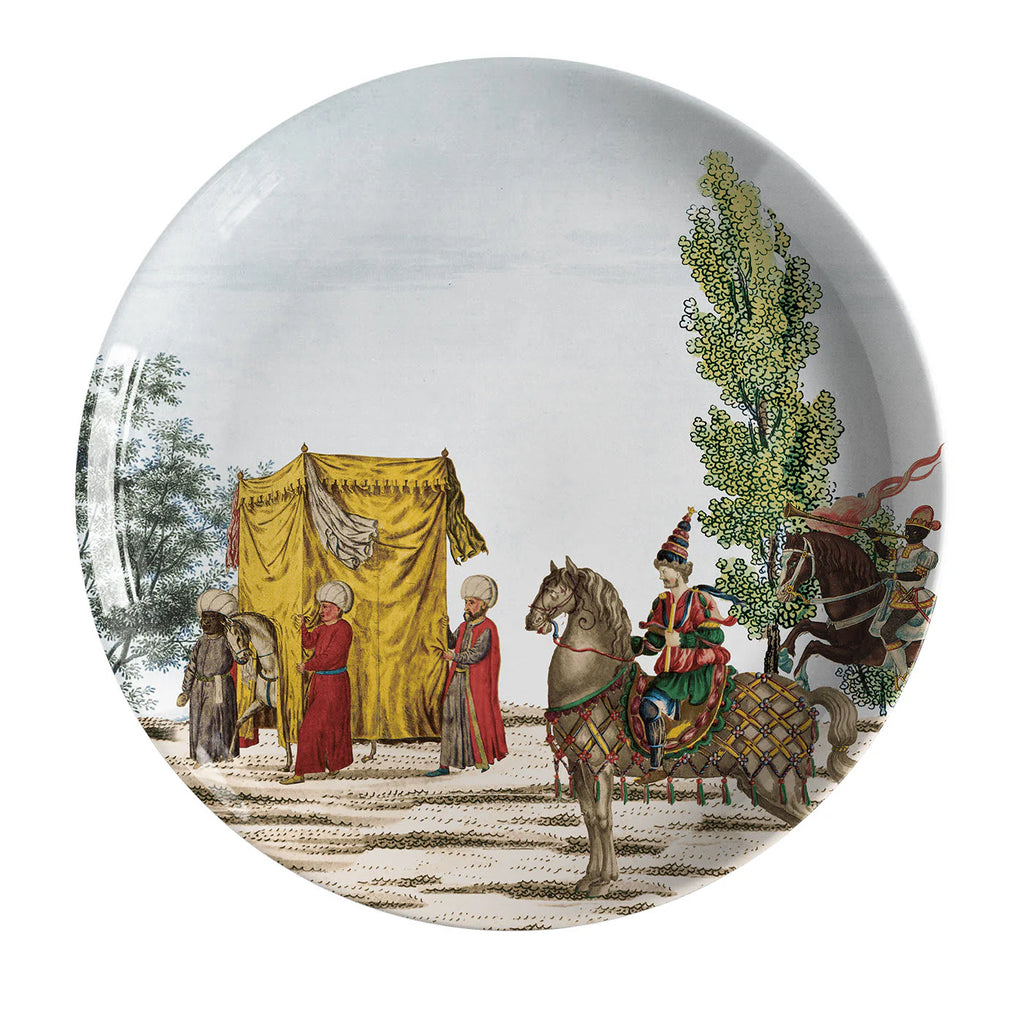 Set di 12 Piatti Corteo Grandi