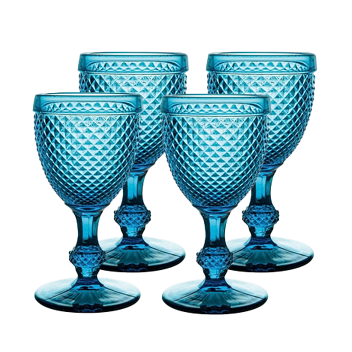 Bicos calici acqua set 4 pezzi Azul