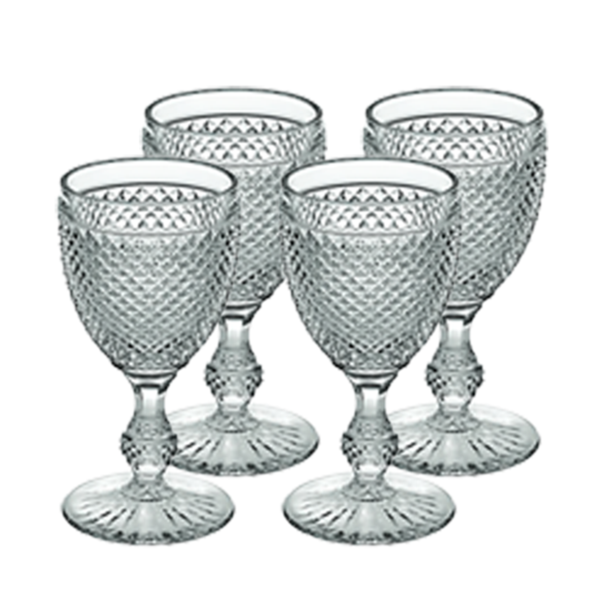 Bicos calici acqua set 4 pezzi Incolor