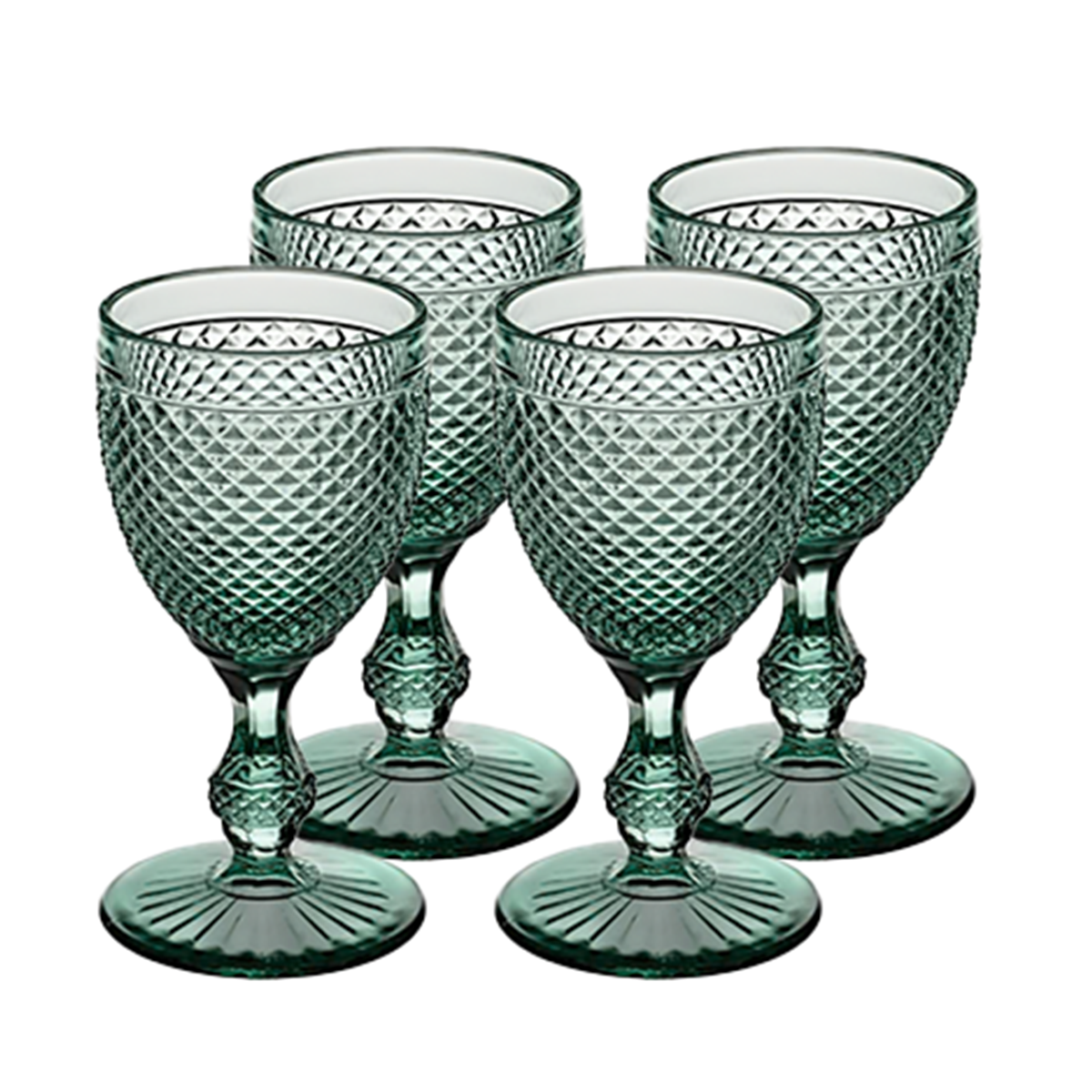 Bicos calici di vino set 4 Verde