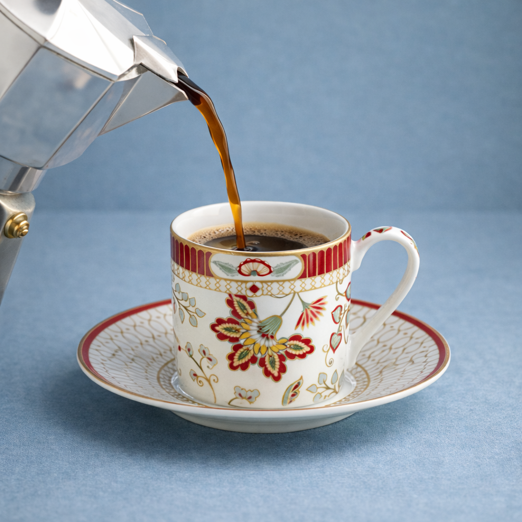 Set 2 Tazzine Espresso Kashmir
