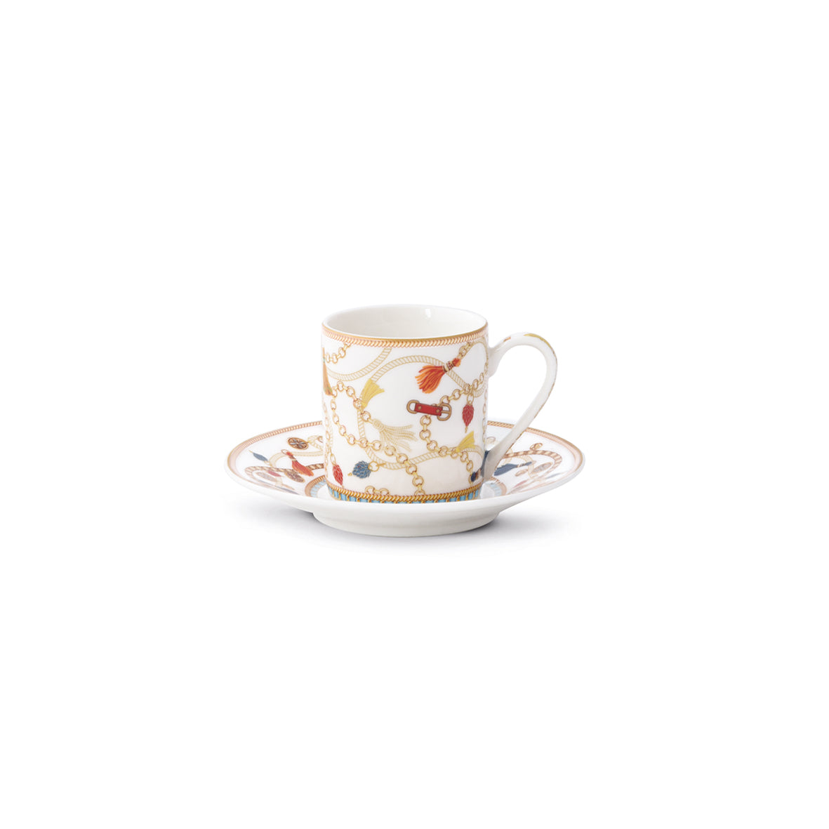 Set 2 tazzine caffè Cheval