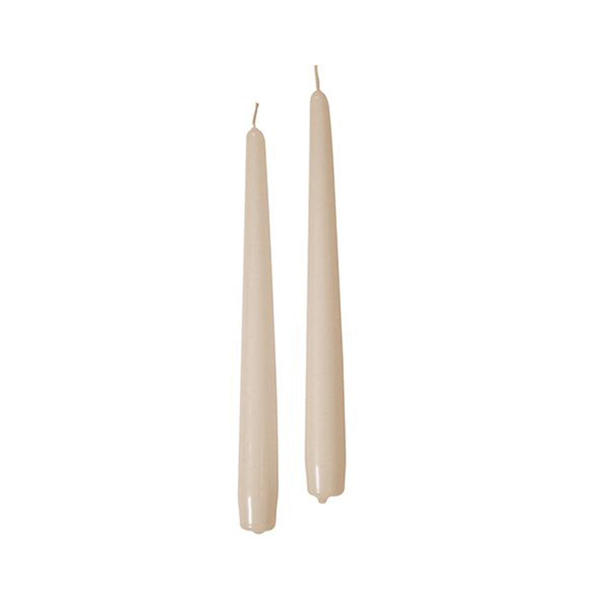 Candele coniche Ø 2,2 cm h. 30 cm 12 pezzi - Cipria