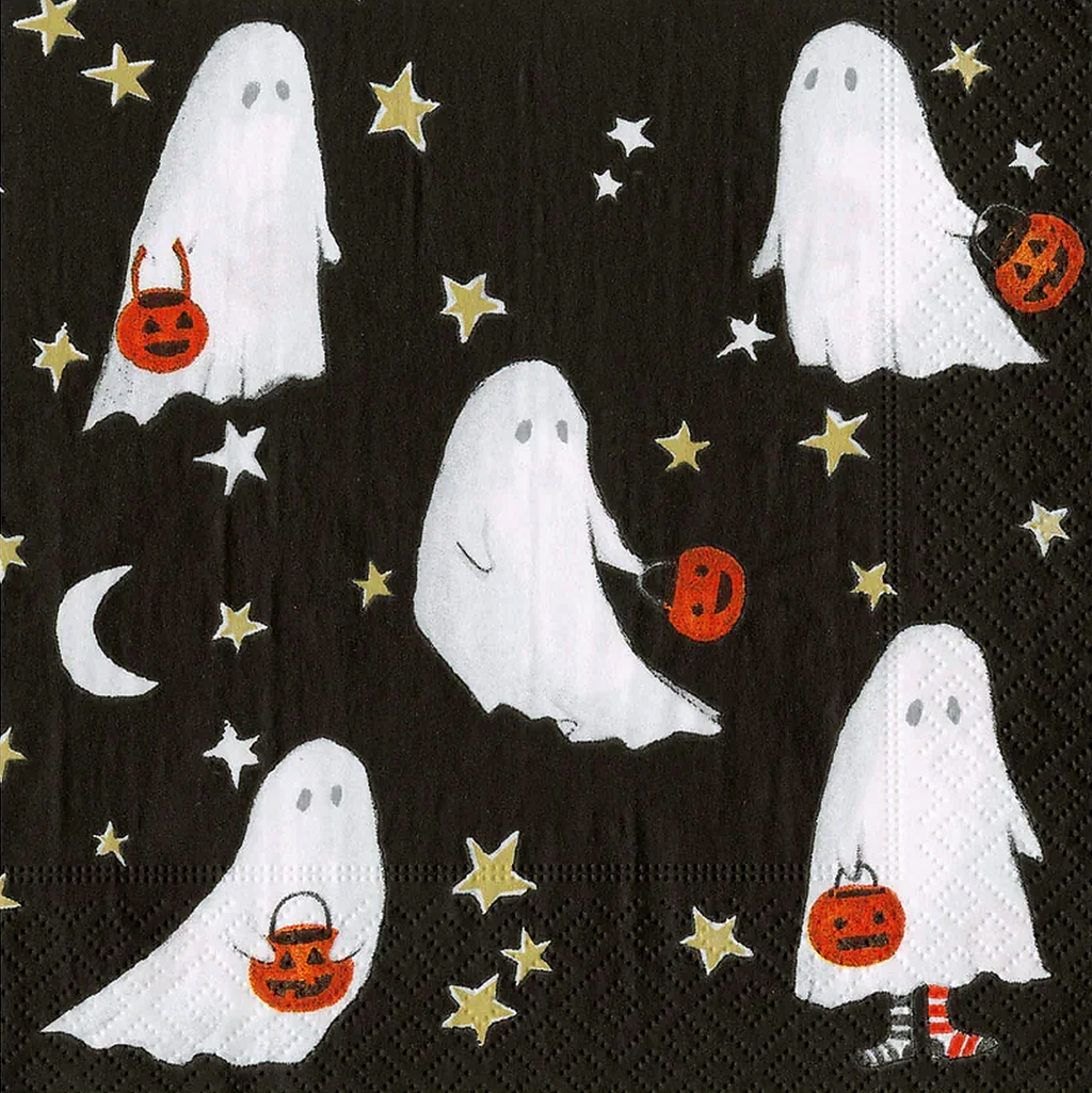 Ghoul's Night Out – Tovaglioli Halloween con Fantasmini