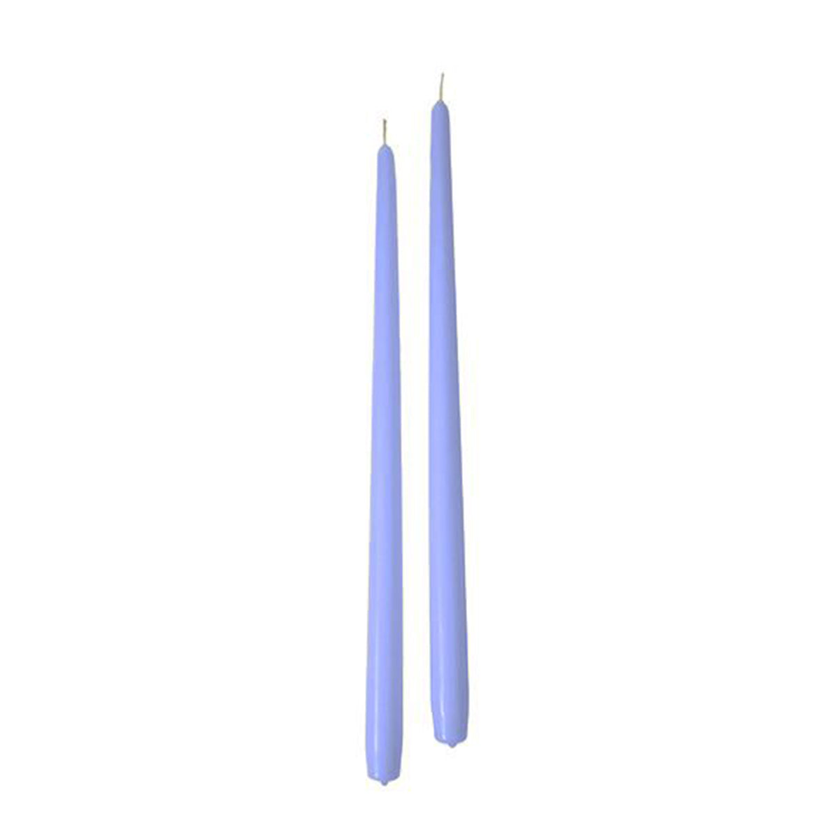 Candele coniche Ø 2,2 cm h. 40 cm 6 pezzi - Lavanda