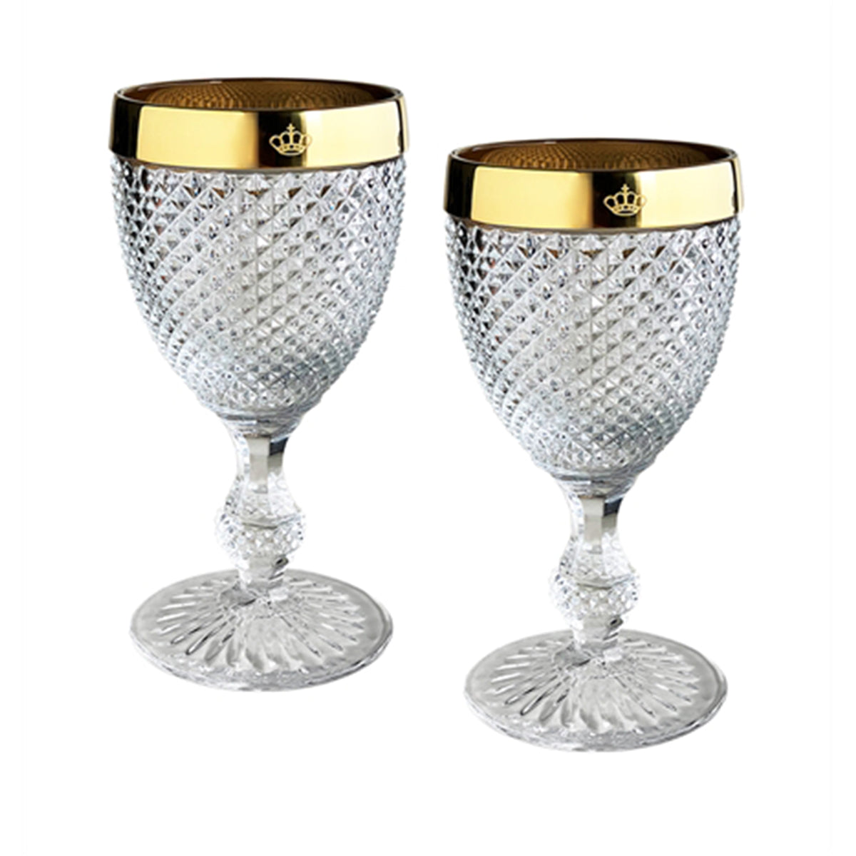 Bicos oro set due calici dorati