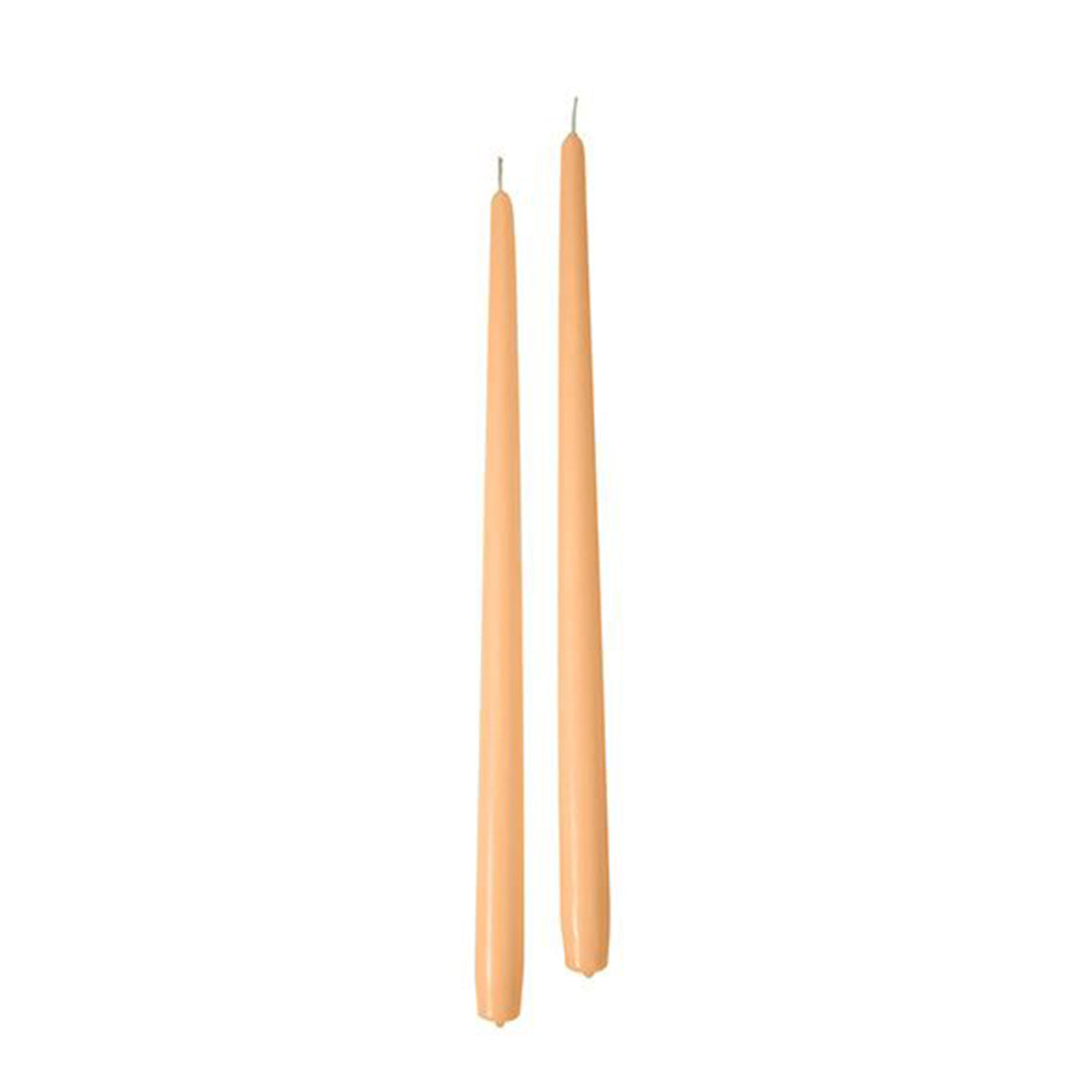 Candele coniche Ø 2,2 cm h. 40 cm 6 pezzi - Pesca