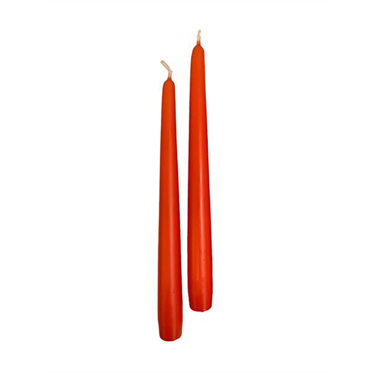 Candele coniche Ø 2,2 cm h. 30 cm 12 pezzi - Pumpkin